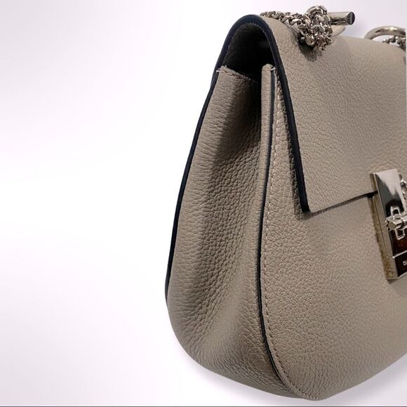 Chloe Drew Small  Shoulder Bag Motty Grey - Picture 6 of 10